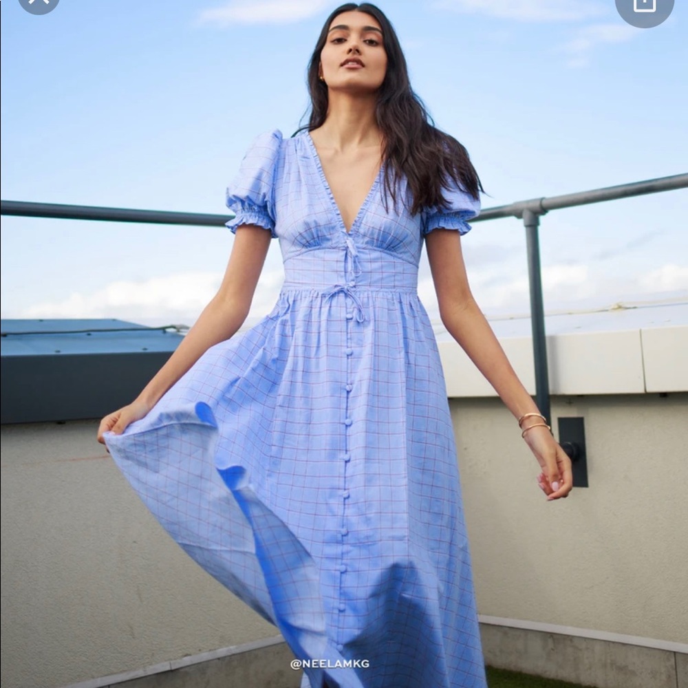 Hill house the Sabrina nap dress plaid